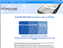 Tablet Screenshot of diaspotel.net